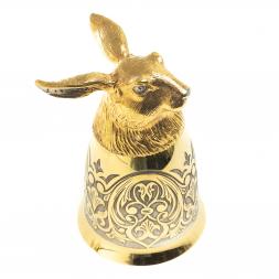 Стопка перевертыш &amp;quot;Заяц&amp;quot; 70 мл Златоуст