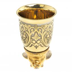 Стопка перевертыш &amp;quot;Заяц&amp;quot; 70 мл Златоуст