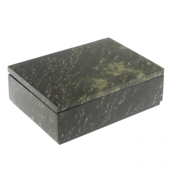 Шкатулка из лиственита 20х14,5х6,5 см 129122