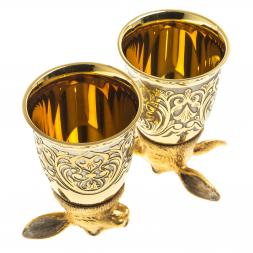 Стопки перевертыши &amp;quot;Заяц&amp;quot; 70 мл 2 шт Златоуст