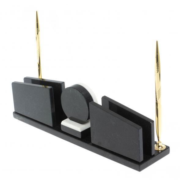 Письменный прибор &amp;quot;Фаворит&amp;quot; камень мрамор 124556