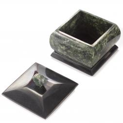 Настольный набор для руководителя из змеевика