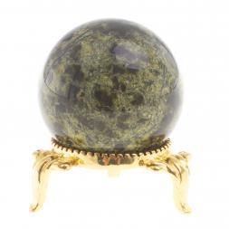 Шар из светлого змеевика 3,5 см