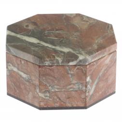 Шкатулка восьмиугольная из креноида 10,5х10,5х5 см