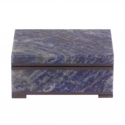 Шкатулка из содалита 9х6,5х4 см