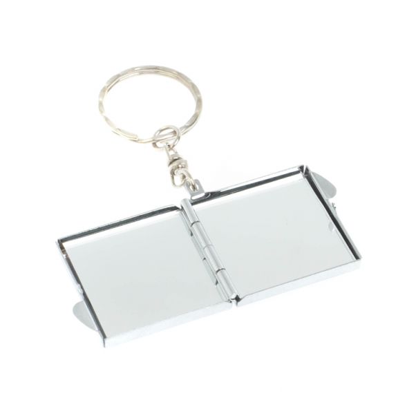 Складное зеркало брелок из нефрита квадратное 127984