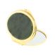 Зеркальце овальное из нефрита цвет золото 128060