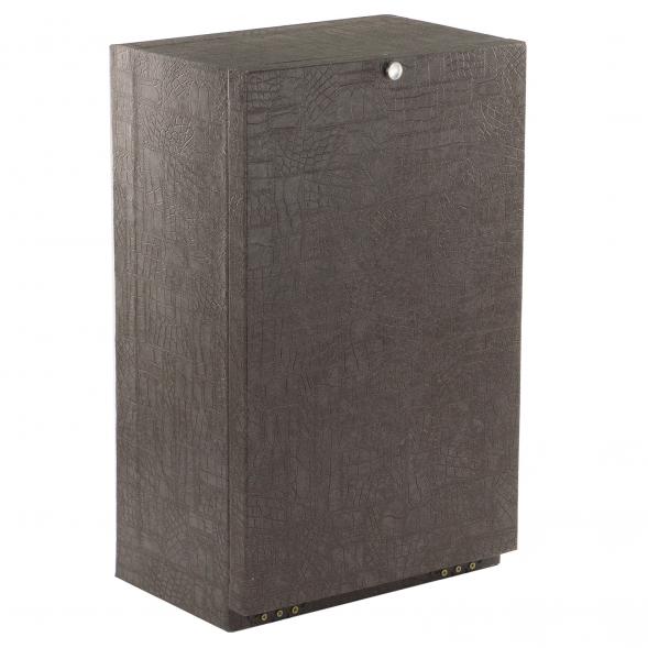 Бронзовые часы на камне &amp;quot;Георгий Победоносец&amp;quot; креноид в кейсе 113110