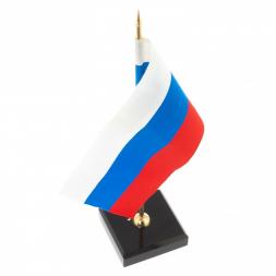 Флагшток квадратный из черного обсидиана 6,5х6,5х27 см