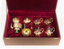 Подарочный чайный набор &amp;quot;Малахитовый&amp;quot;