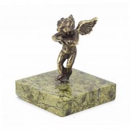 Статуэтка из бронзы и змеевика &amp;quot;Танцующий ангел&amp;quot;