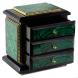 Подарочный ларец &amp;quot;Комод&amp;quot; из малахита 120904