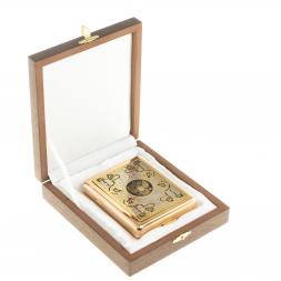 Портсигар с гравюрой &amp;quot;Герб РФ&amp;quot; Златоуст