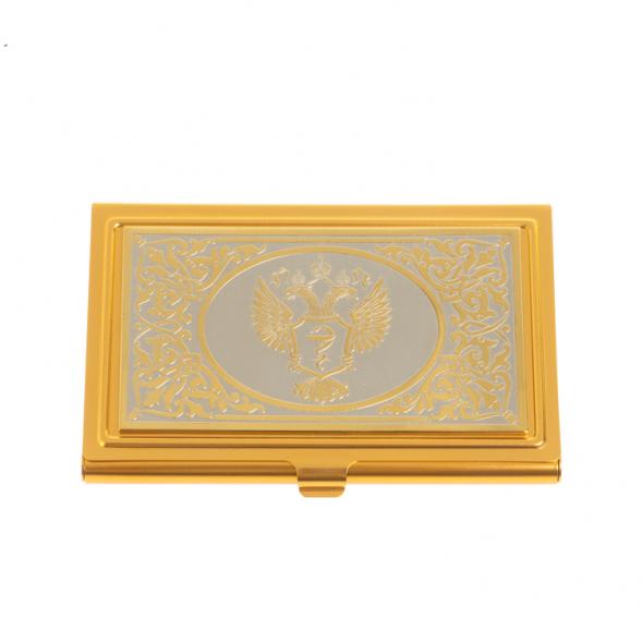 Визитница карманная &amp;quot;Герб здравоохранения&amp;quot; Златоуст 127679