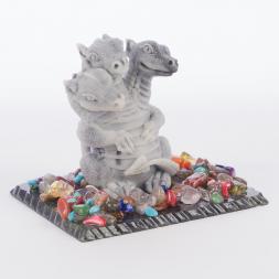 Сувенир "Змей Горыныч" из мрамолита