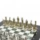 Шахматы подарочные &amp;quot;Посейдон&amp;quot; 32х32 см из змеевика и мрамора 128224