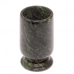 Карандашница из змеевика 6,5х6,5х11,5 см