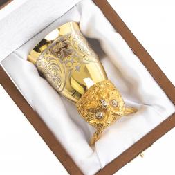 Стопка перевертыш &amp;quot;Филин&amp;quot; 70 мл Златоуст