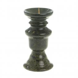 Подсвечник круглый малый змеевик