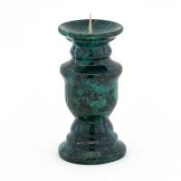 Подсвечник круглый малый змеевик