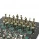 Шахматы подарочные &amp;quot;Посейдон&amp;quot; 32х32 см из змеевика 128225