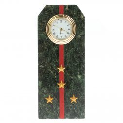 Часы погон &amp;quot;Капитан ВС&amp;quot; из шабровского змеевика