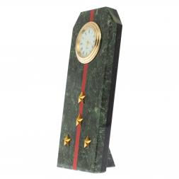 Часы погон &amp;quot;Капитан ВС&amp;quot; из шабровского змеевика