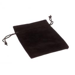 Четки перекидные 14 зерен из черного обсидиана с иризацией