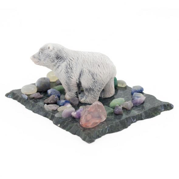 Сувенир из мрамолита&amp;quot;Медвежонок стоит&amp;quot; 116321