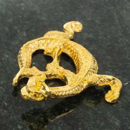 Шкатулка &amp;quot;Дуэт&amp;quot; из камня змеевик 19x10x7 см