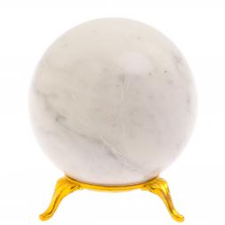 Шар из белого мрамора 7 см