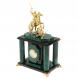 Каминные / настольные часы &amp;quot;Георгий Победоносец&amp;quot;  змеевик бронза 129831