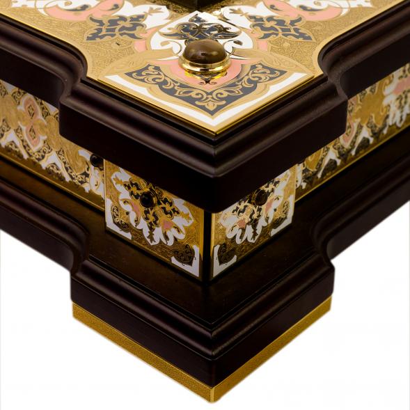 Нарды &amp;quot;Орнамент&amp;quot; пейзажная яшма Златоуст 124944