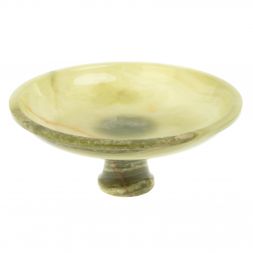 Фруковница из оникса 25,5х25,5х10 см