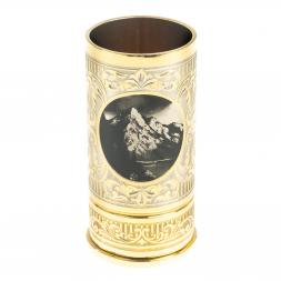 Стопка гильза "Охотник" 40 мл в подарочной упаковке Златоуст