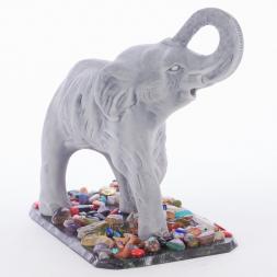 Сувенир &amp;quot;Слон большой №2&amp;quot; из мрамолита