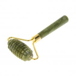 Массажер роликовый рельефный из нефрита Бовена 6х10,5х2 см