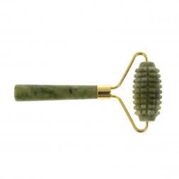 Массажер роликовый рельефный из нефрита Бовена 6х10,5х2 см