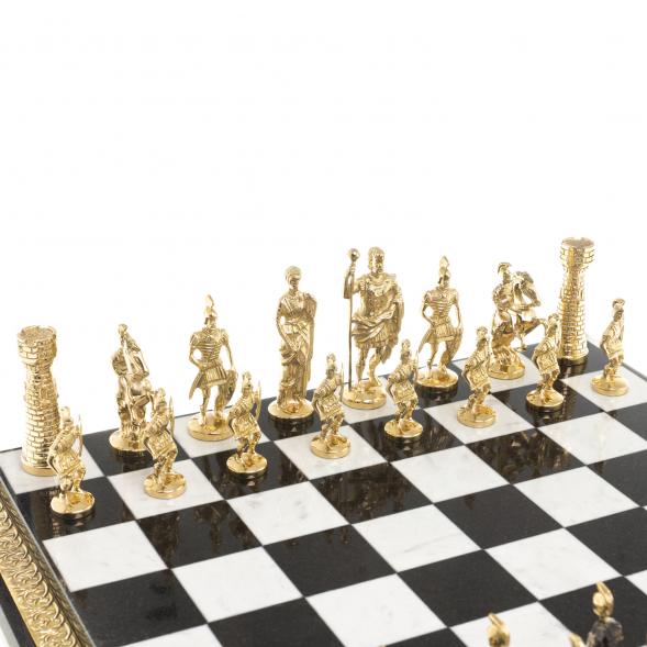 Шахматы подарочные &amp;quot;Римские&amp;quot; с фигурами из бронзы 123812