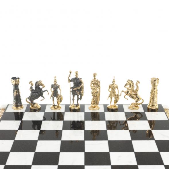 Шахматы подарочные &amp;quot;Римские&amp;quot; с фигурами из бронзы 123812