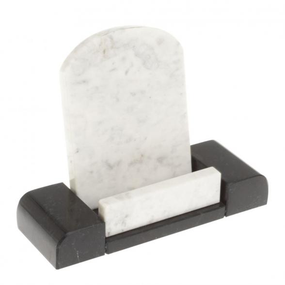 Настольный набор &amp;quot;Алмаз&amp;quot; из мрамора 128232