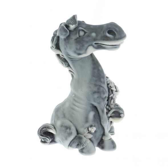 Статуэтка &amp;quot;Конь с букетом (шарж)&amp;quot; из мрамолита 129368