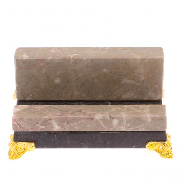 Подставка под смартфон камень бежевый мрамор 125923