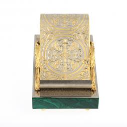 Подставка для смартфона камень малахит Златоуст