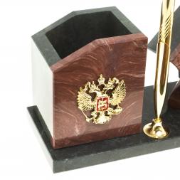 Настольный набор &amp;quot;Куб&amp;quot; из лемезита