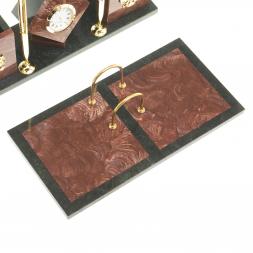 Настольный набор &amp;quot;Куб&amp;quot; из лемезита