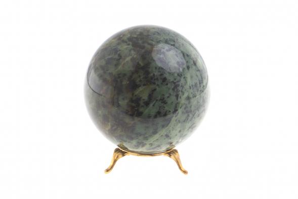 Шар 9 см нефрит уральский 121506