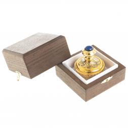 Оснастка для печати "Герб России" камень лазурит Златоуст