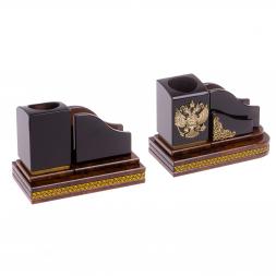 Настольный набор руководителя &amp;quot;Версаль&amp;quot; обсидиан