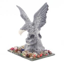 Сувенир &amp;quot;Орел со змеей&amp;quot; из мрамолита